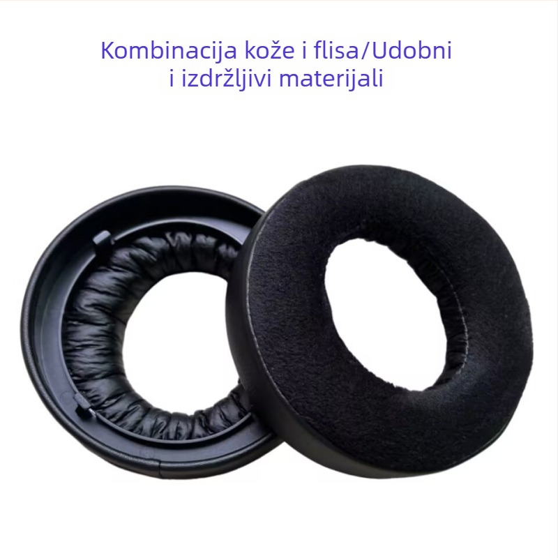 Kožna futrola za Sony PS5 PULSE 3D slušalice; materijali: proteinska koža, flanel, mreža, gel; pakiranje: 2 komada; prilagodljivo uz uzorak; 7-dnevno povrat bez razloga