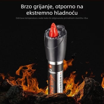 Grijajuća šipka za akvarij – mini, ultra kratka, automatska kontrola temperature, otporna na eksploziju, branda Unique, snaga: druga, materijal: drugi