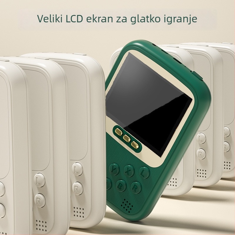 Ručna gameska konzola s power bankom, dvostruki joystick arcade, 2 igrača, model Q19, TYPE-C, bežično, kompatibilno s PC