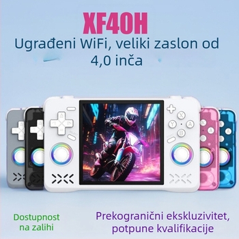 Open-source prijenosna konzola s 4-inčnim zaslonom, ugrađenim Wi‑Fi, online multiplayer za PSP i GBA emulatora