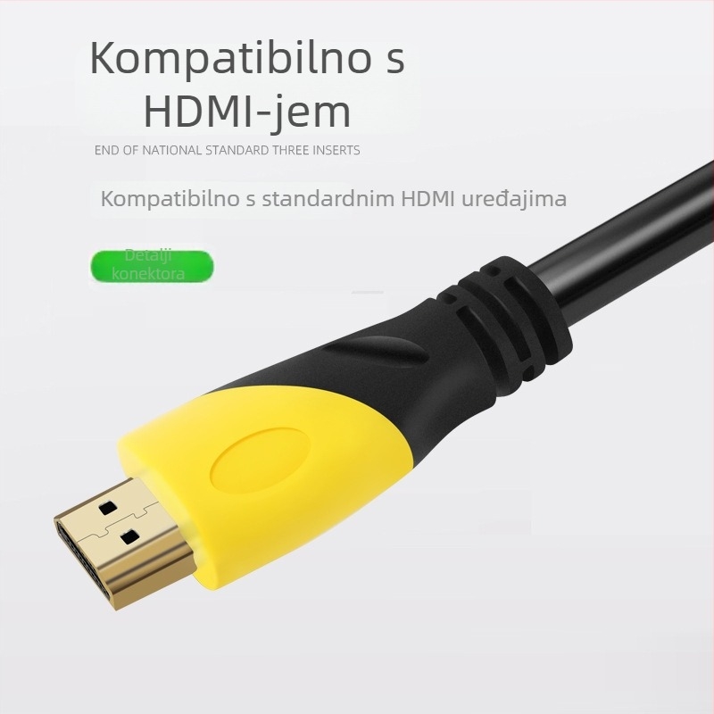 HDMI kabel za video visoke razlučivosti, jedan HDMI priključak