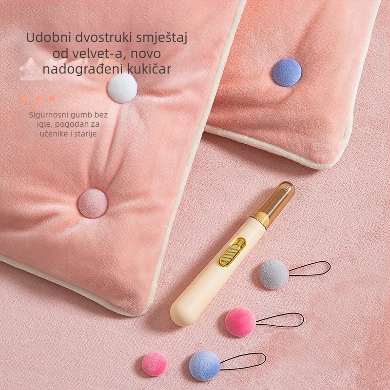 Držač za deku s plišastom podstavom – koži prijateljski, protiv klizanja, nevidljiv dizajn, prilagodljiv – Many houses