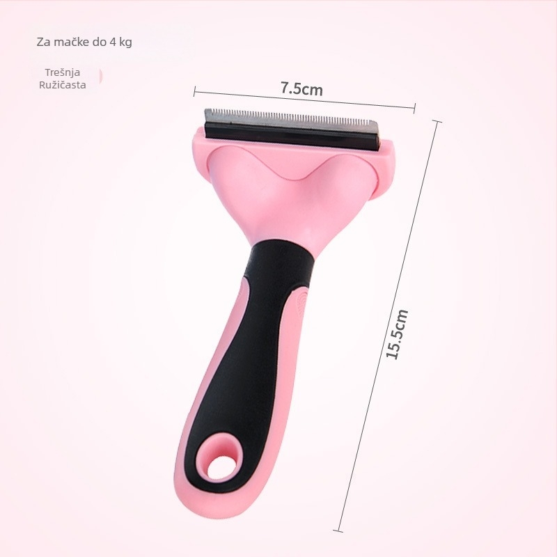 Četka za njegu pasa – detangliranje i uklanjanje labave dlake, ABS materijal, kutija od 150 kom, neuvozeno
