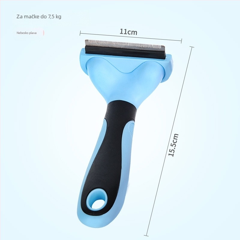 Četka za njegu pasa – detangliranje i uklanjanje labave dlake, ABS materijal, kutija od 150 kom, neuvozeno