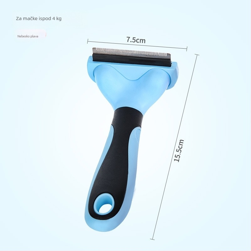 Četka za njegu pasa – detangliranje i uklanjanje labave dlake, ABS materijal, kutija od 150 kom, neuvozeno