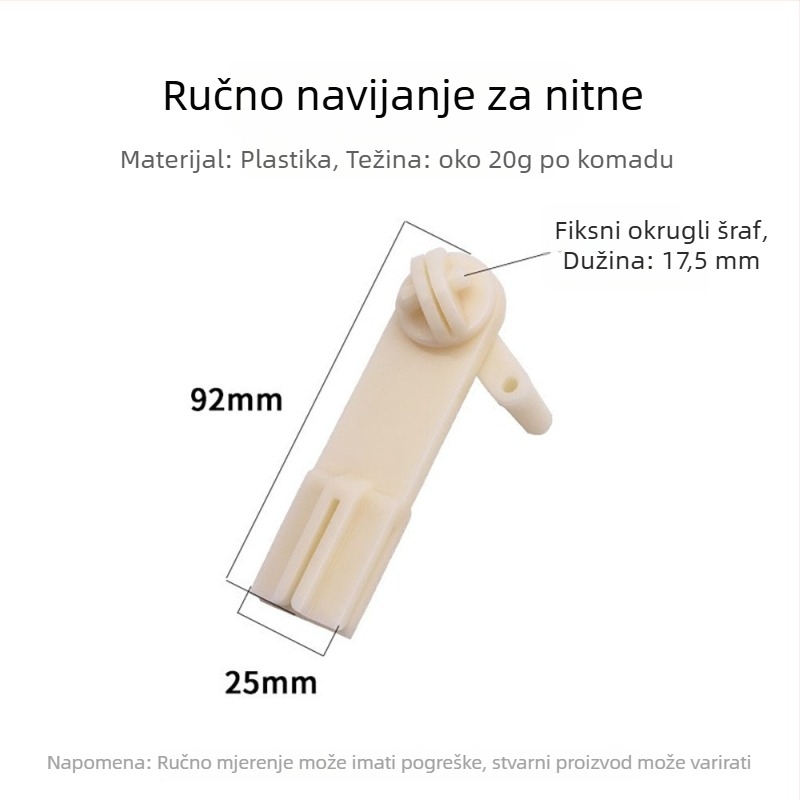 Ručni navijač za bobine, set s pločom za namatanje i kutijom za pohranu vlakana za križni vez