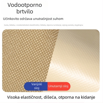 Vanjski sklopivi set stola i stolica sa torbom za pohranu, model 985, materijal Silk flower, japanski stil