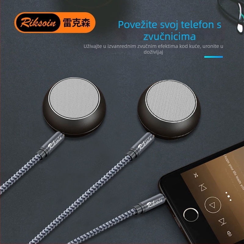 Kabel za dijeljenje zvuka 3.5 mm, 1 na 2/3 izlaza, zlatni premaz, bakar bez kisika, opće korištenje, CCC