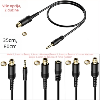 Sail audio kabel s bakrenim vodicem, golim bakrenim jezgram, za digitalne uređaje