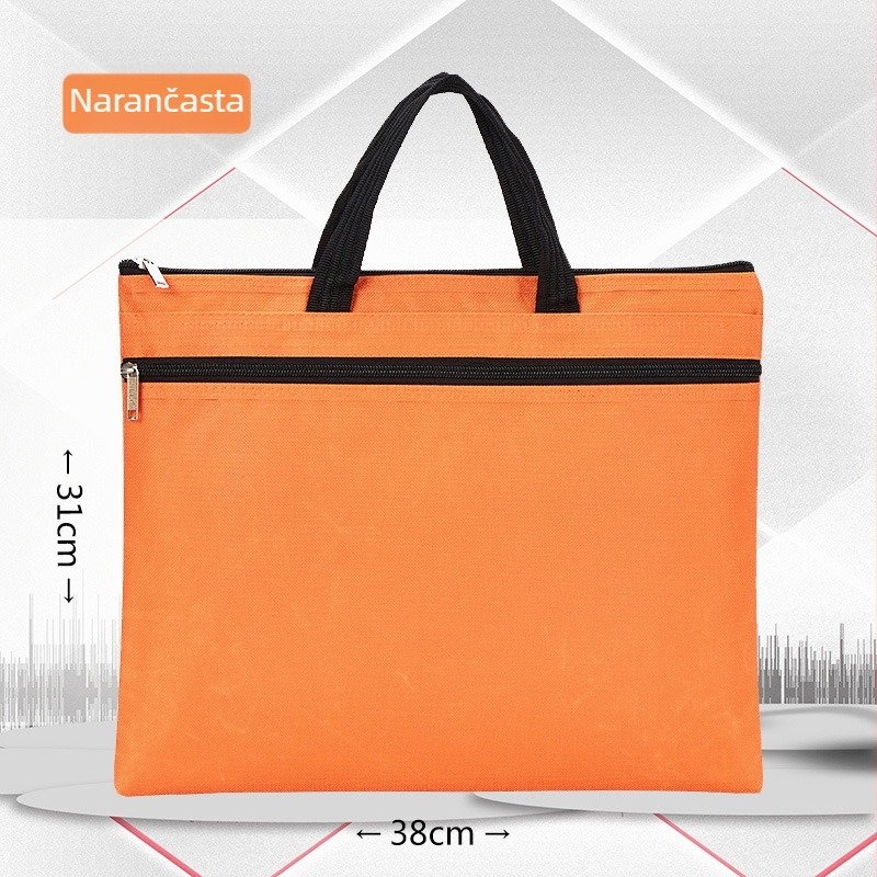 Jerry 5228 uredska torba sa zipom - prilagođena poslovna torba, Oxford platno, zip, nagib oblika (Brand: Jerry; Materijal: Oxford platno; Stil: Zip; Oblik: Nagib)