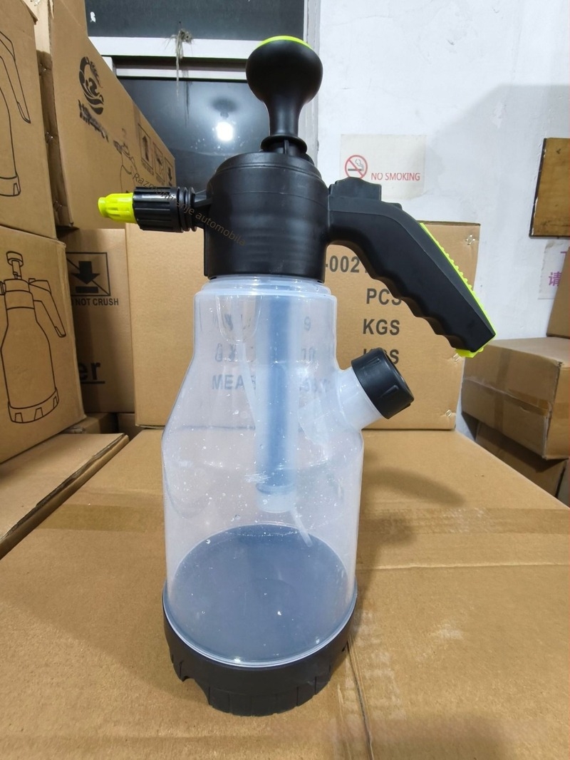 Pjena sprej boca, ručna pumpa, PP materijal, višenamjenska za pranje auta i zalijevanje biljaka