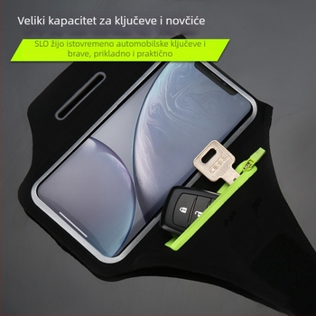 Torba za nadlakt za outdoor sport – LBZ najlon, ultra lagana, protiv krađe