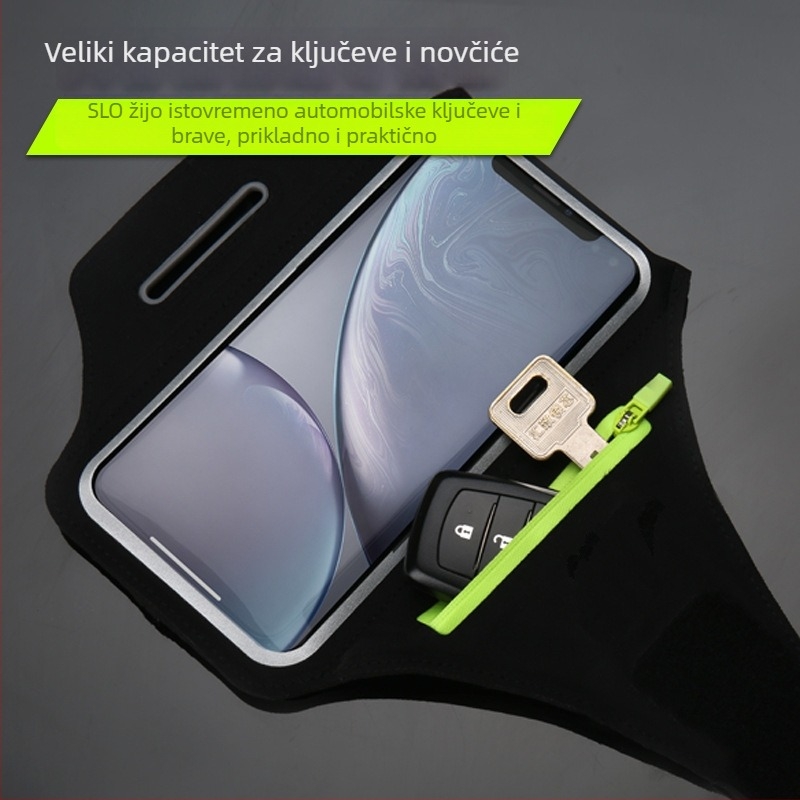 Torba za nadlakt za outdoor sport – LBZ najlon, ultra lagana, protiv krađe