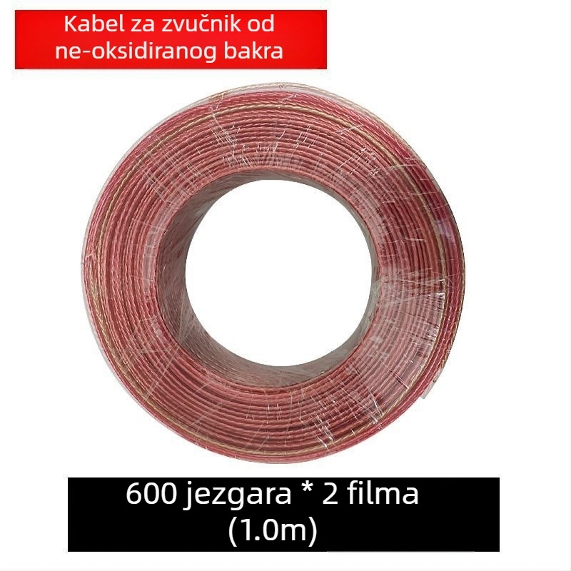 Kabl zvučnika za strop — čista bakrena, cinkirano bakreno, bakar bez kisika, audiokabel, SAST, Default item