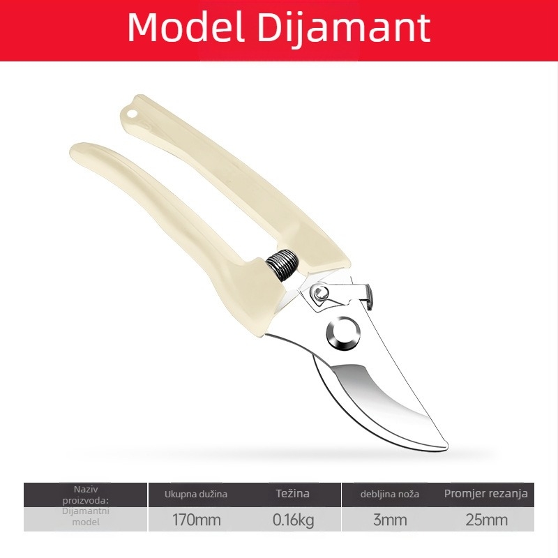 Lichang škarice za grane za voćke i vrt