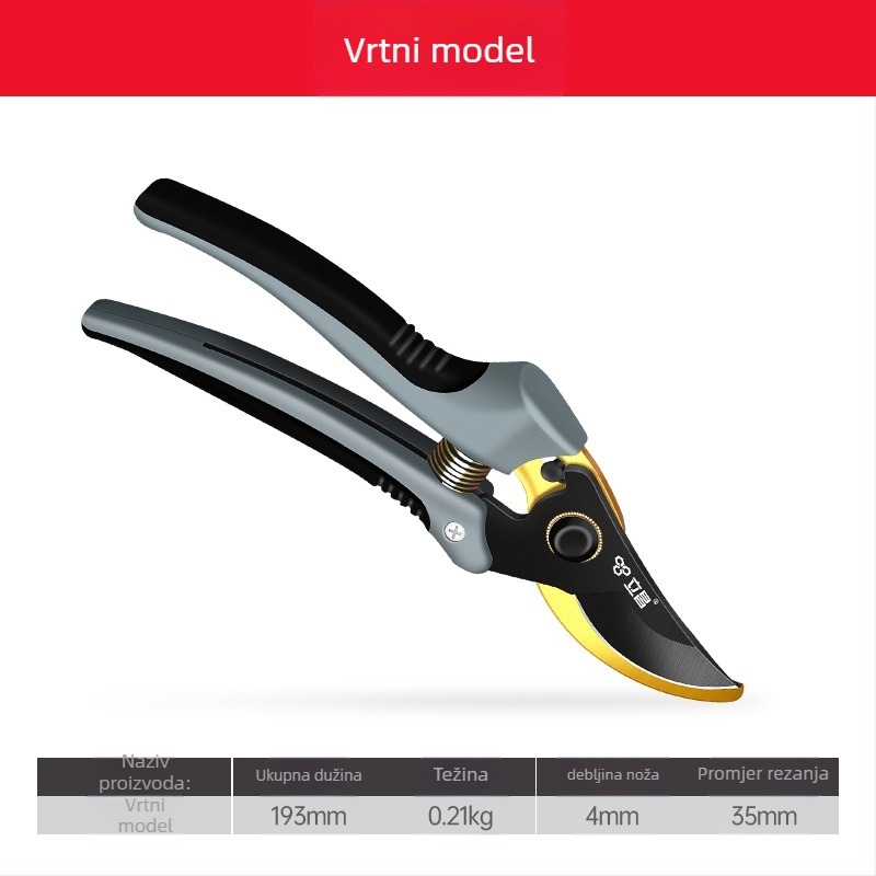 Lichang škarice za grane za voćke i vrt