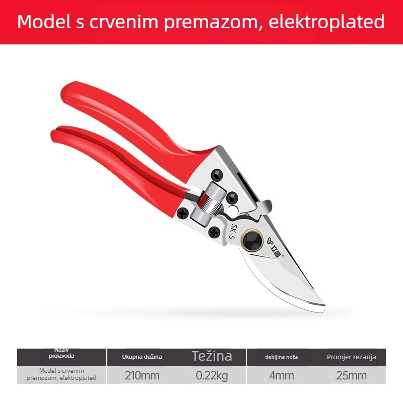 Lichang škarice za grane za voćke i vrt