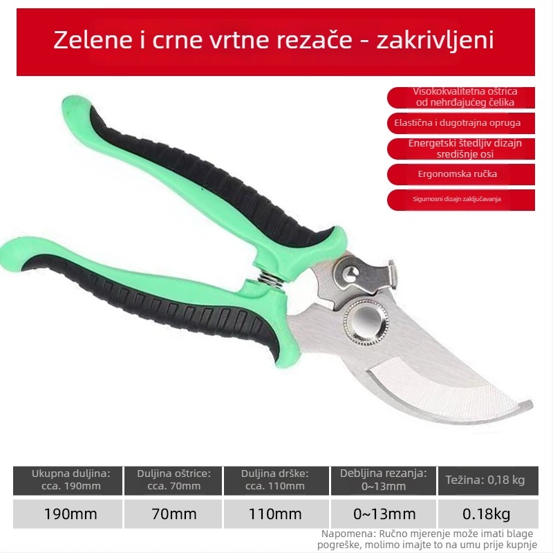 Škarice za podrezivanje grana, voćnih stabala i grožđa (Brend: Drugo)