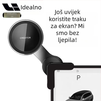 BYD-kompatibilan magnetski držač za telefon na ploči s bežičnim punjenjem 15W, snap-on ugradnja