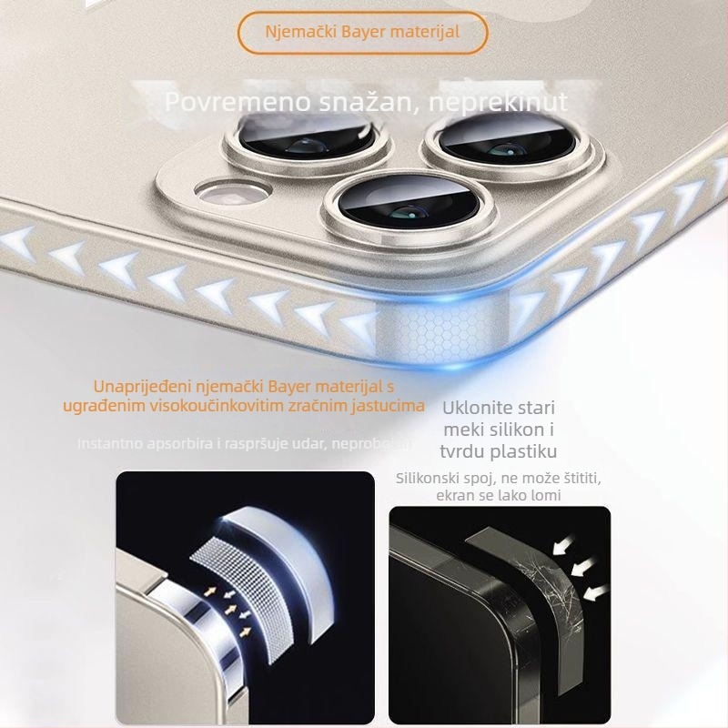 Murdinger stražnji kućište za iPhone 15 – TPU, mat završna obrada, zaštita od pada