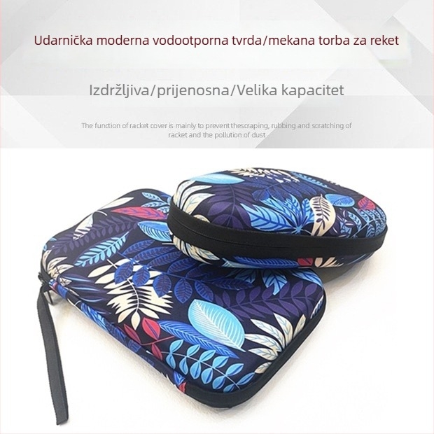 Torba za ping-pong rekete - dvostruko poboljšana, Xili brend, Oxford platno, s logom, za stolni tenis