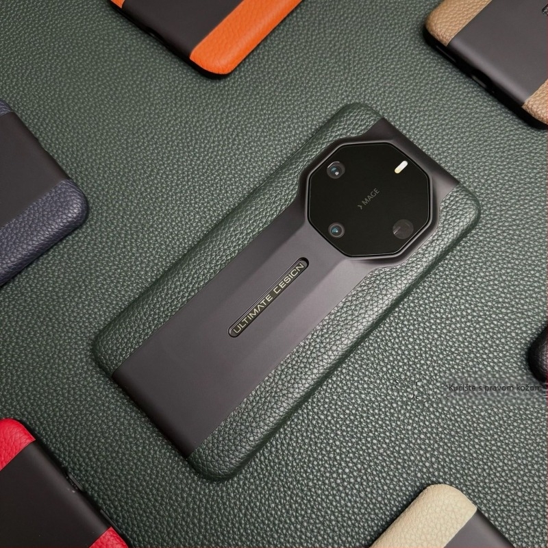 Kućište za Huawei telefon – prava koža, ručna izrada, otporno na pad, potpuno pokriće