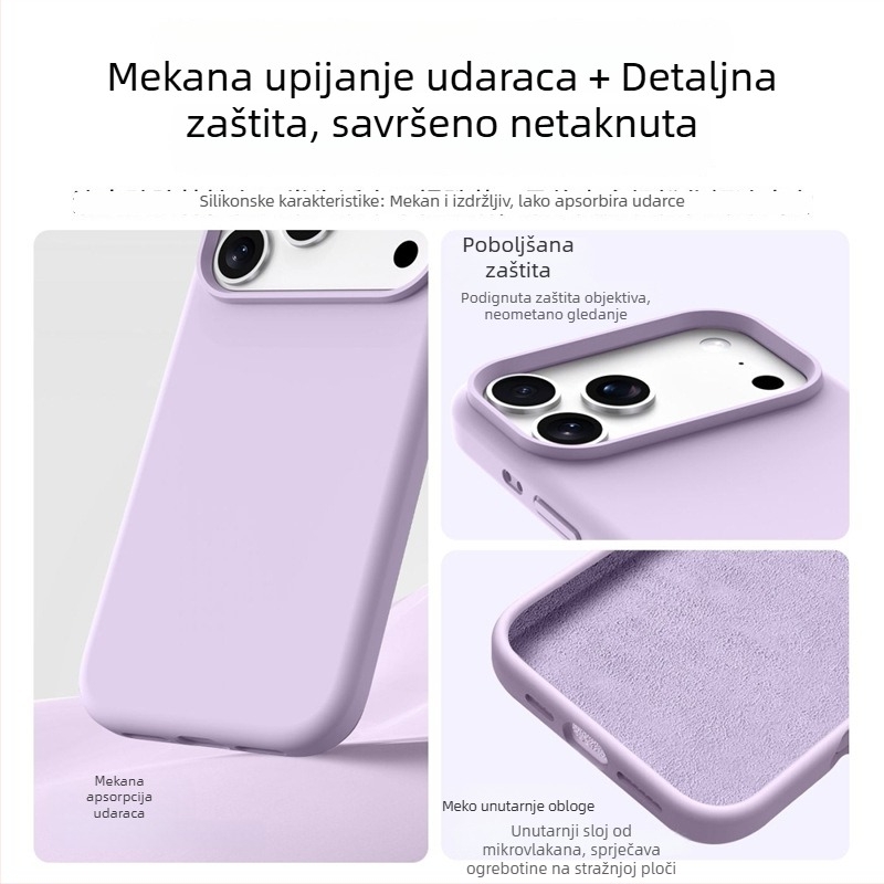 Tekući silikon magnetska futrola za iPhone 14 Pro Max – sveobuhvatna zaštita od pada, vodootporna, otporna na udarce, protiv klizanja