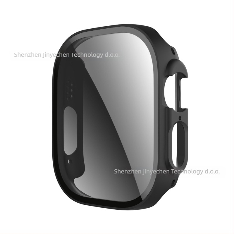 Zaštitni kućište za Apple Watch S11/10/9 s zaštitom privatnosti, tvrda staklena zaštitna folija i integrirano PC kućište