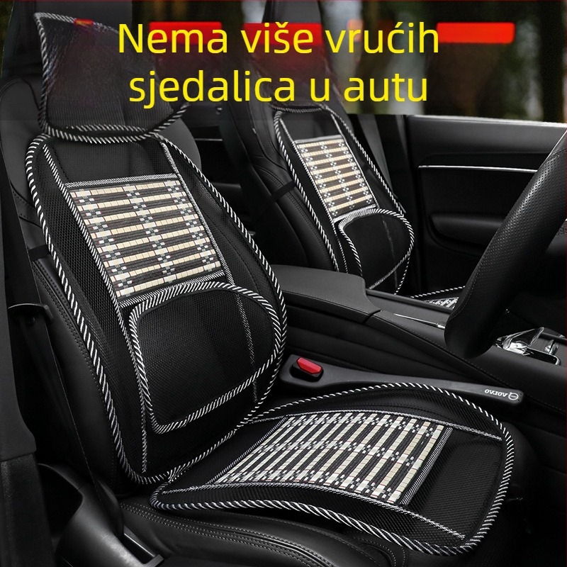 Masazna podloga za sjedalo automobila, dišući metalni mrežasti materijal, bez punila, jednostavan uzorak, pogodno za sve sezone, za vozila opće namjene