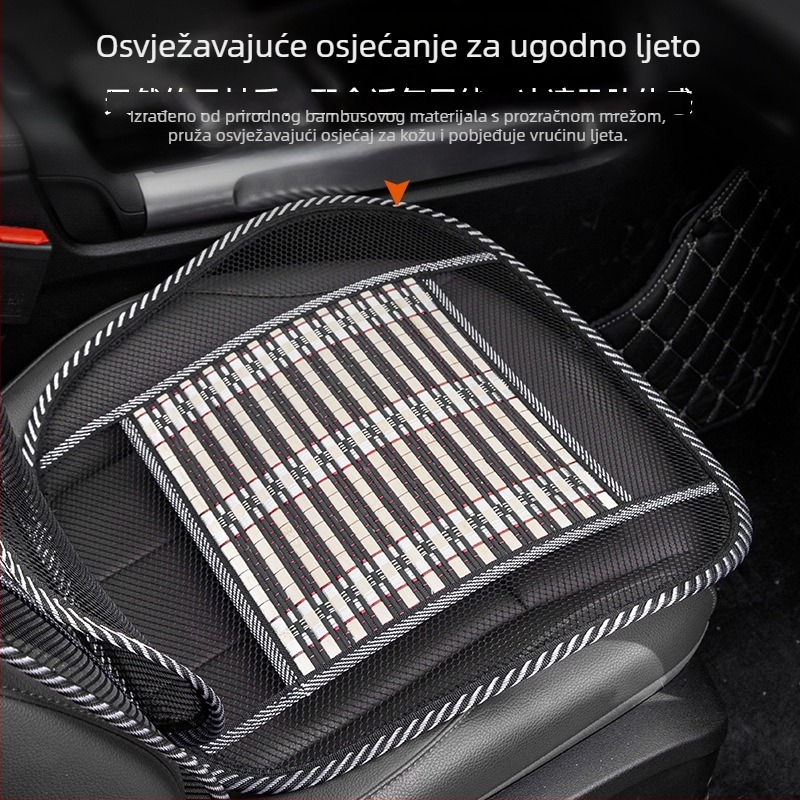 Masazna podloga za sjedalo automobila, dišući metalni mrežasti materijal, bez punila, jednostavan uzorak, pogodno za sve sezone, za vozila opće namjene