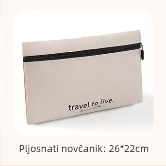 BUDDY TRAVEL Putna vreća za pohranu, sedmeročlani set, kubični oblik, twill tkanina, višenamjenski organizator za cipele, donje rublje, kozmetiku i odjeću