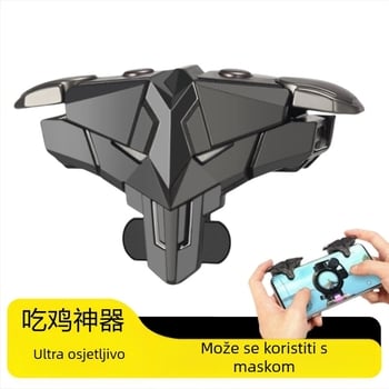 Bežični kontroler za mobilne igre, ABS+legura, s povratnom vibracijom, univerzalan za Android i iPhone, model Z4