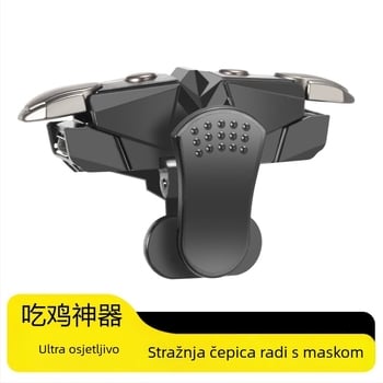 Bežični kontroler za mobilne igre, ABS+legura, s povratnom vibracijom, univerzalan za Android i iPhone, model Z4