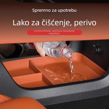 Silikonska prostirka za skladište u Li Auto L6/L7/L8/L9 – donja kutija za pohranu, prilagodljivo, privatna marka dostupna