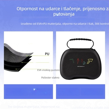 PS5 Torba za pohranu — EVA materijal, prijenosni dizajn, 110 g, Hua yaoyang