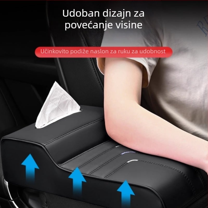 T-oblik višenamjenska podloga naslona za ruku — umjetna koža, brend City Flag, univerzalna kompatibilnost, podrijetlo Zhejiang
