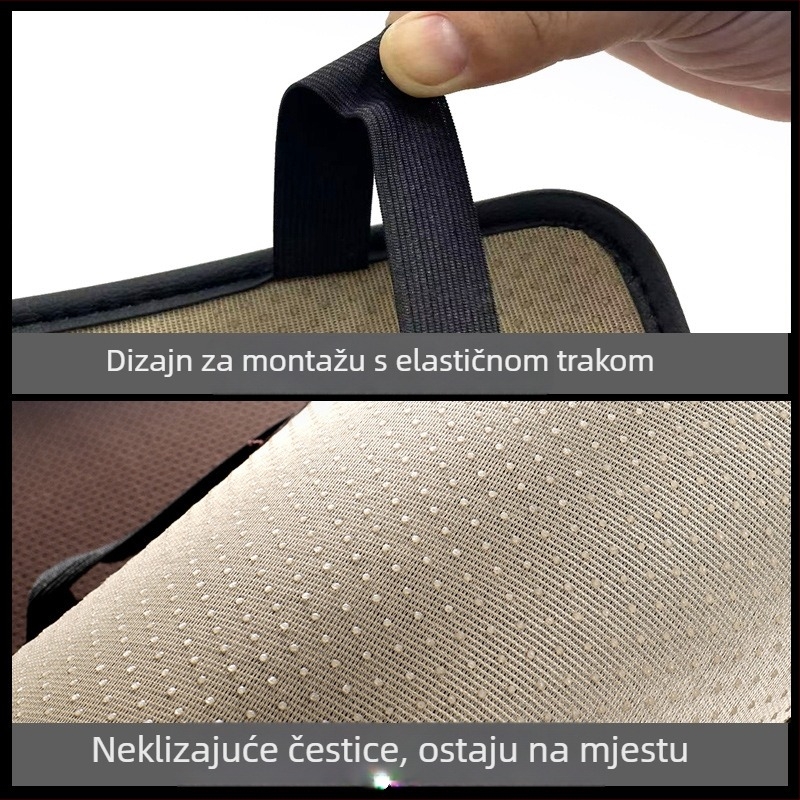 Poklop kutije naslona za ruku automobila, kožni, univerzalna kompatibilnost, prilagodljiva obrada