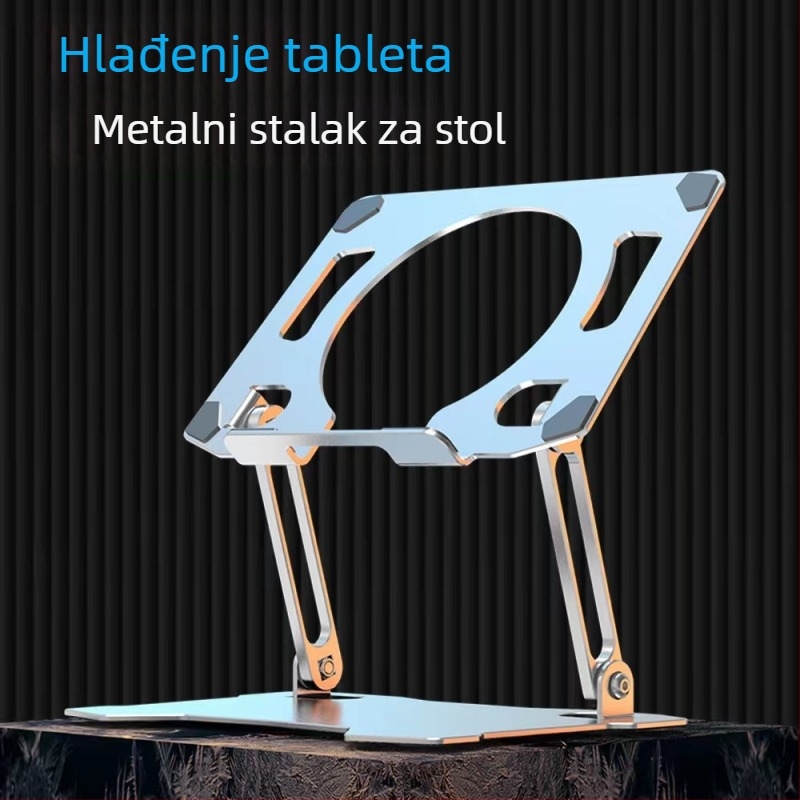 Držač hlađenja tableta s TYPE-C sučeljem, poluvodički hlađivi materijal, ABS kućište, kabelska veza, kompatibilan s tabletima/iPad.