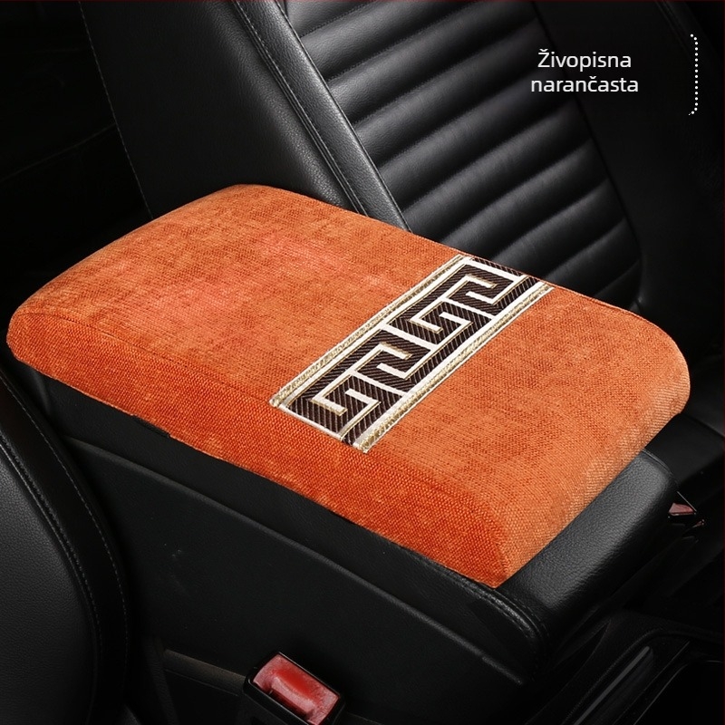 Matrica za kutiju naslona automobila od memorijske pamuka — brend Red Chrysanthemum, mogućnost prilagodbe