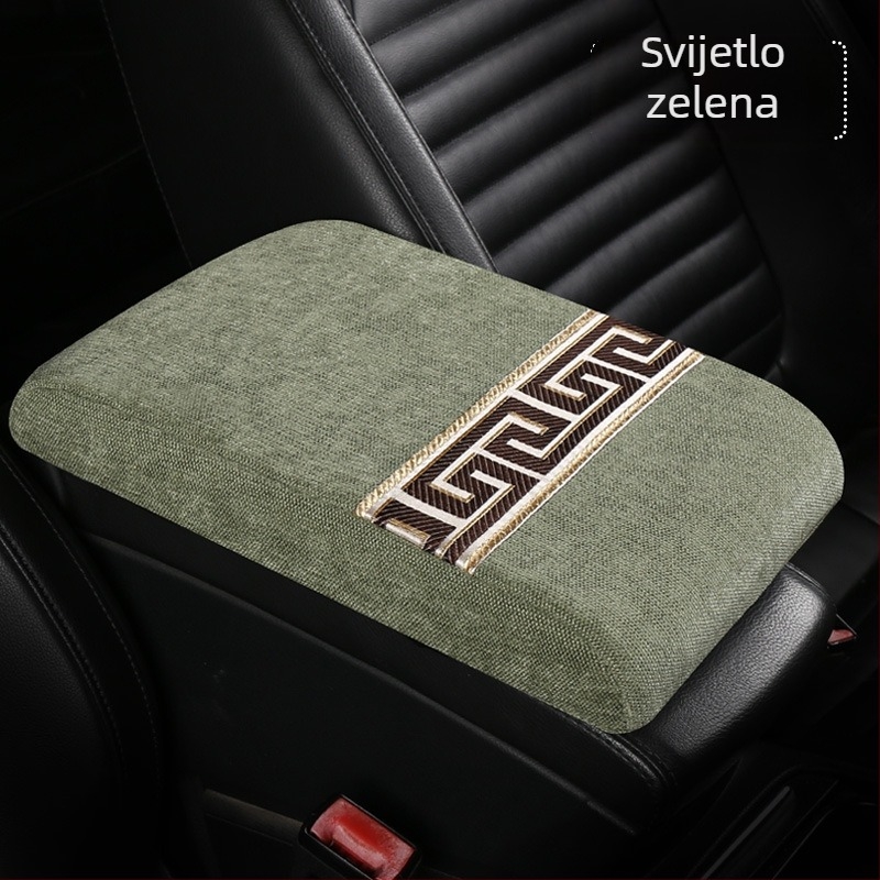 Matrica za kutiju naslona automobila od memorijske pamuka — brend Red Chrysanthemum, mogućnost prilagodbe