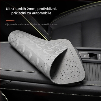 Auto naslonjač za ruku od velura – Univerzalna verzija, protuklizna, sklopiva, prilagodljiva; Podrijetlo Zhejiang; Značka City Flag