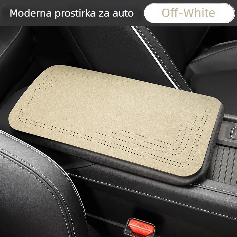 Auto naslonjač za ruku od velura – Univerzalna verzija, protuklizna, sklopiva, prilagodljiva; Podrijetlo Zhejiang; Značka City Flag