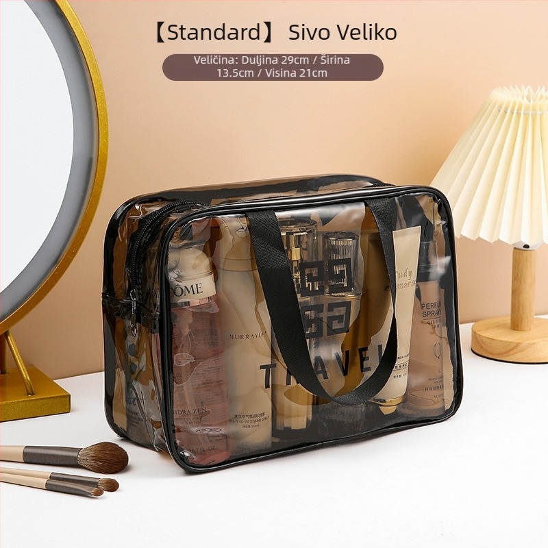 Torba za kozmetiku P3959, PU materijal, vodootporna, oblik: ručna torba, stil modern i minimalistički