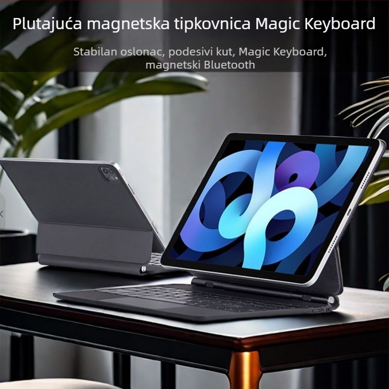 Magnetska Bluetooth futrola s tipkovnicom za iPad Pro 11-inča i tablet od 10,9 inča