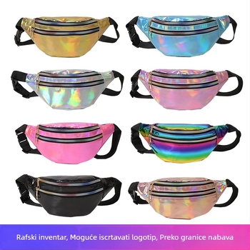 Muška torbica za pojas, street stil, PU koža, vodootporna, podstava od poliester, crossbody dizajn