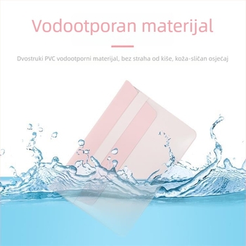 MacBook zaštitna torbica s unutarnjom džepom za računalo — PVC vanjski dio, podstava od sintetičke kože, vodootporna i otporna na trošenje