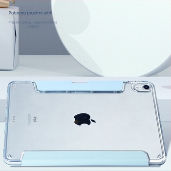 Prozirni zaštitni kućište za Apple iPad Air, 10,2 inča, otporno na udarce, magnetsko zatvaranje