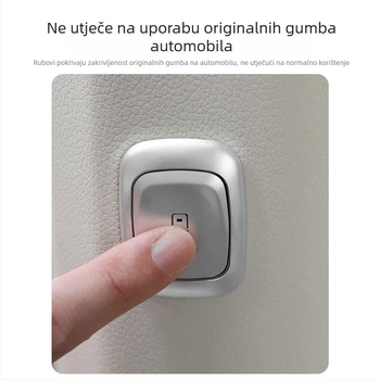 Lantu Dreamer unutarnje tipke naljepnice - dekorativne naljepnice od aluminijske legure za rasvjetu volana