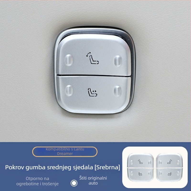 Lantu Dreamer unutarnje tipke naljepnice - dekorativne naljepnice od aluminijske legure za rasvjetu volana