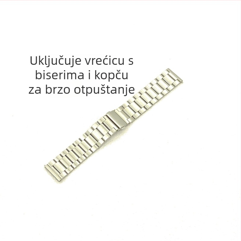 Kaiš od nehrđajućeg čelika 22 mm s tri kuglice za Apple Watch Series 8